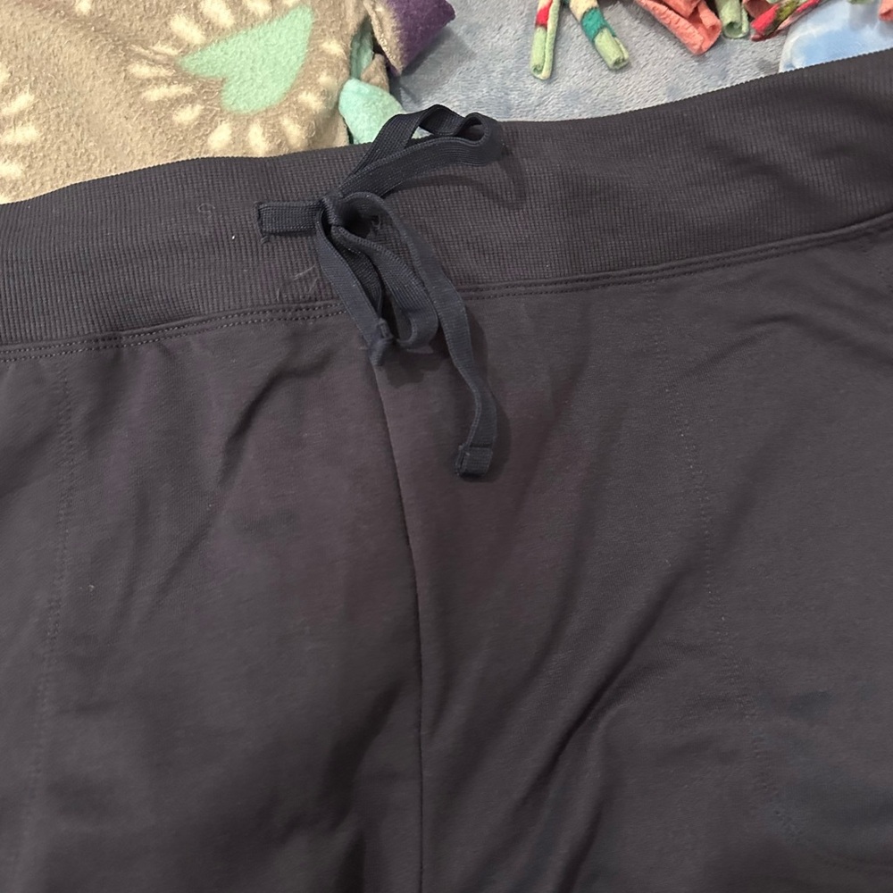 Athletic Works Women's French Terry Bermuda Shorts - Black